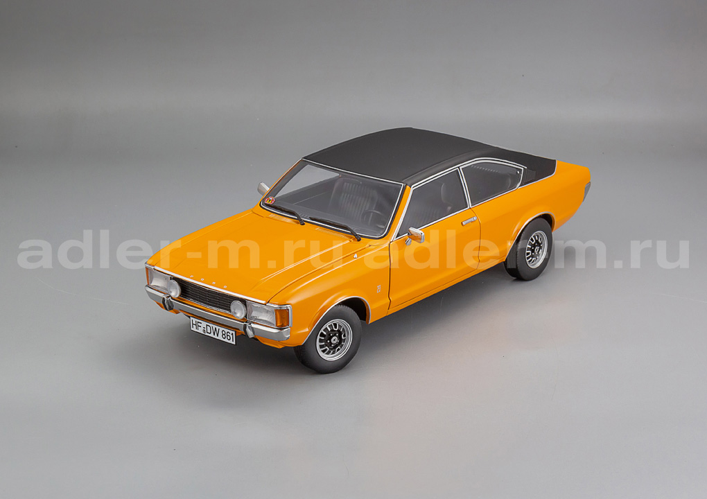 TOURING 1:18 Ford Granada Consul Купе GT 2.3 (signal orange / black) 18080003