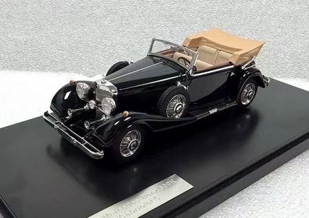 MATRIX 1:43 Mercedes-Benz 500K Cabriolet C - 1935 (black) MX41302-311