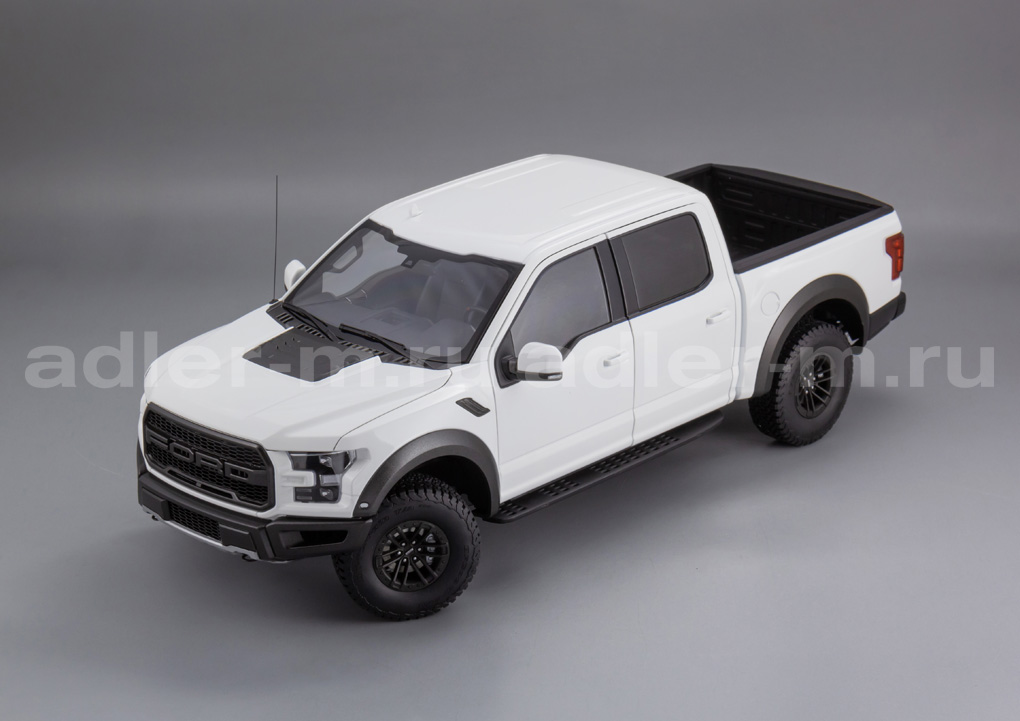 AUTOART 1:18 Ford F-150 Raptor Supercrew - 2019 (oxford white) 72946