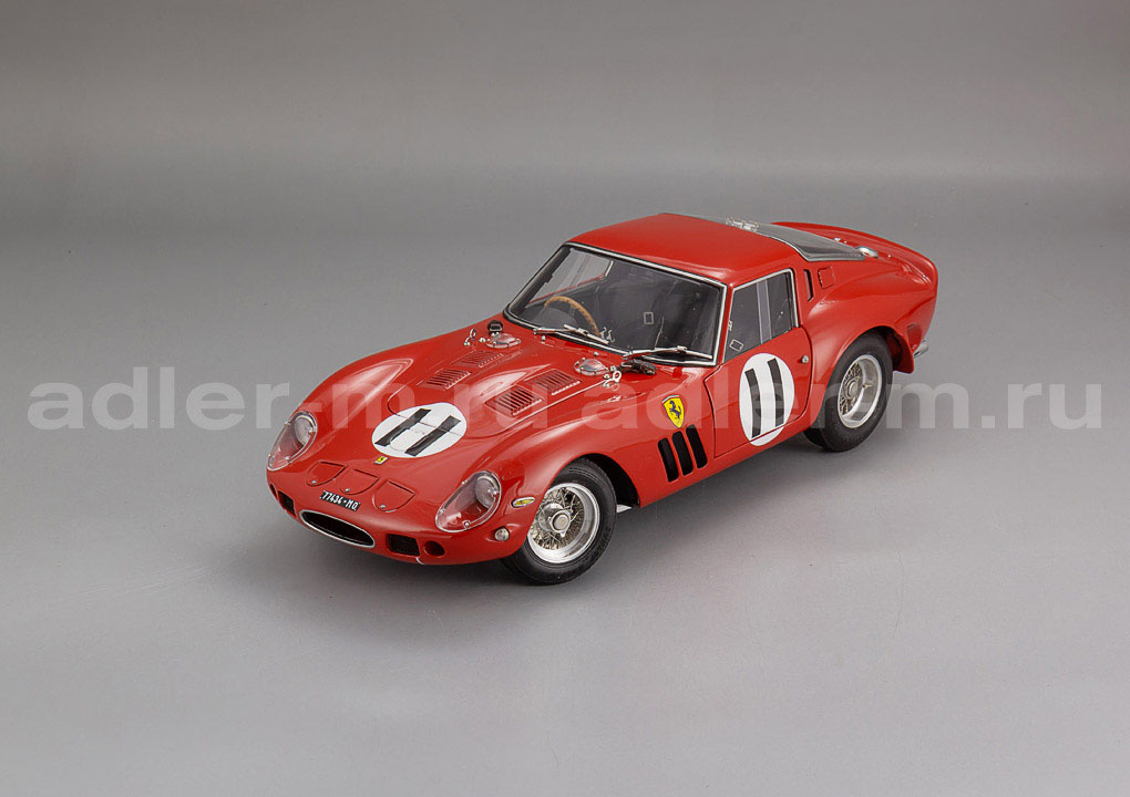 CMC 1:18 Ferrari 250 GTO #11 RHD Ch. #3647 2nd place 1000km de Paris, Montlhery 1962 J.Surtees, M.Parkes M-249