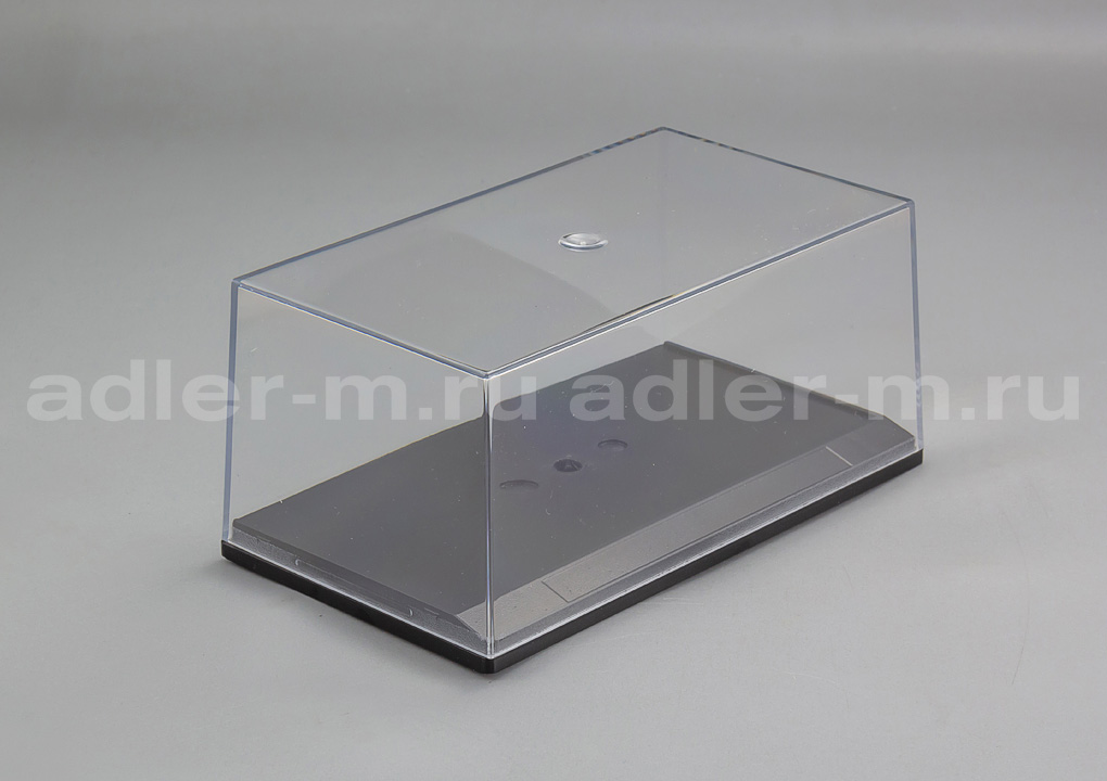 SB BOX  Бокс для модели в масштабе 1:43 (155*90*70 мм), черный подиум SB003