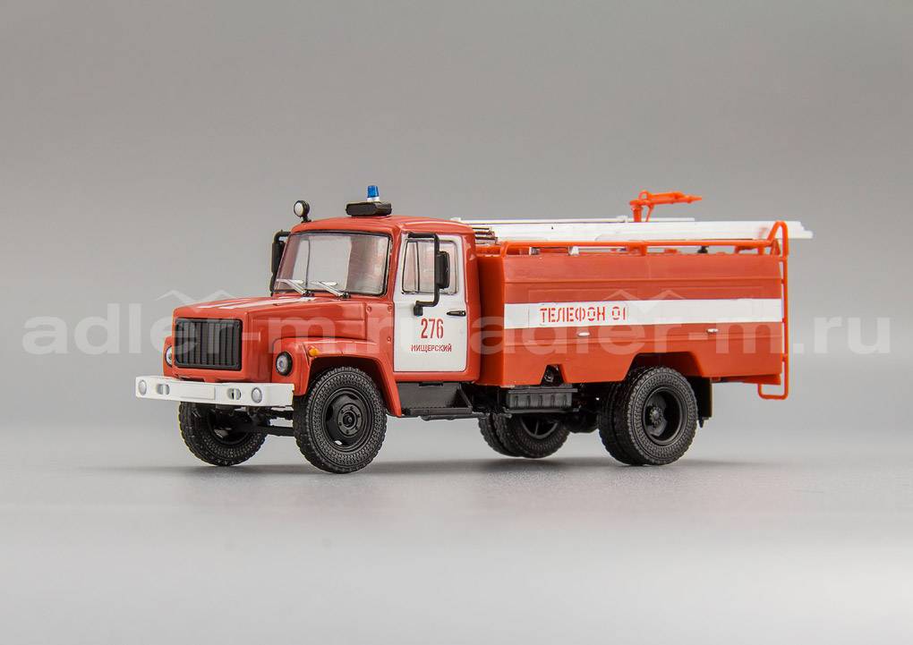 НАШИ ГРУЗОВИКИ 1:43 АЦ-30 (3307) TR1030