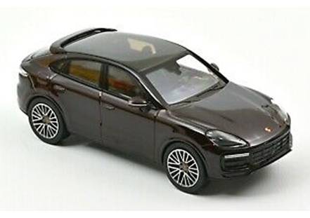 NOREV 1:43 Porsche Cayenne Turbo Coupe (стеклянная крыша) - 2019 (brown met) 750061