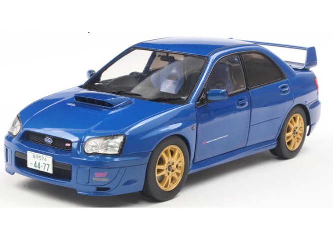 SOLIDO 1:18 Subaru Impreza WRX STI (blue) S1812301
