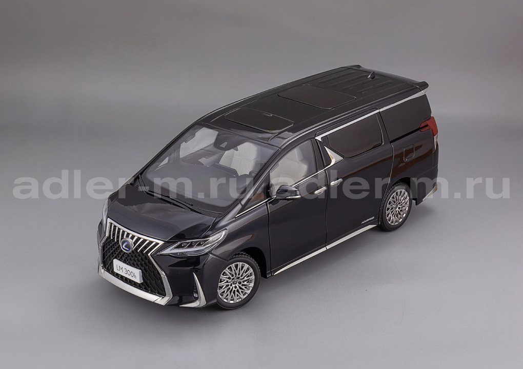 KENG FAI 1:18 Lexus LM300h (LHD) (black) VAKF-0263