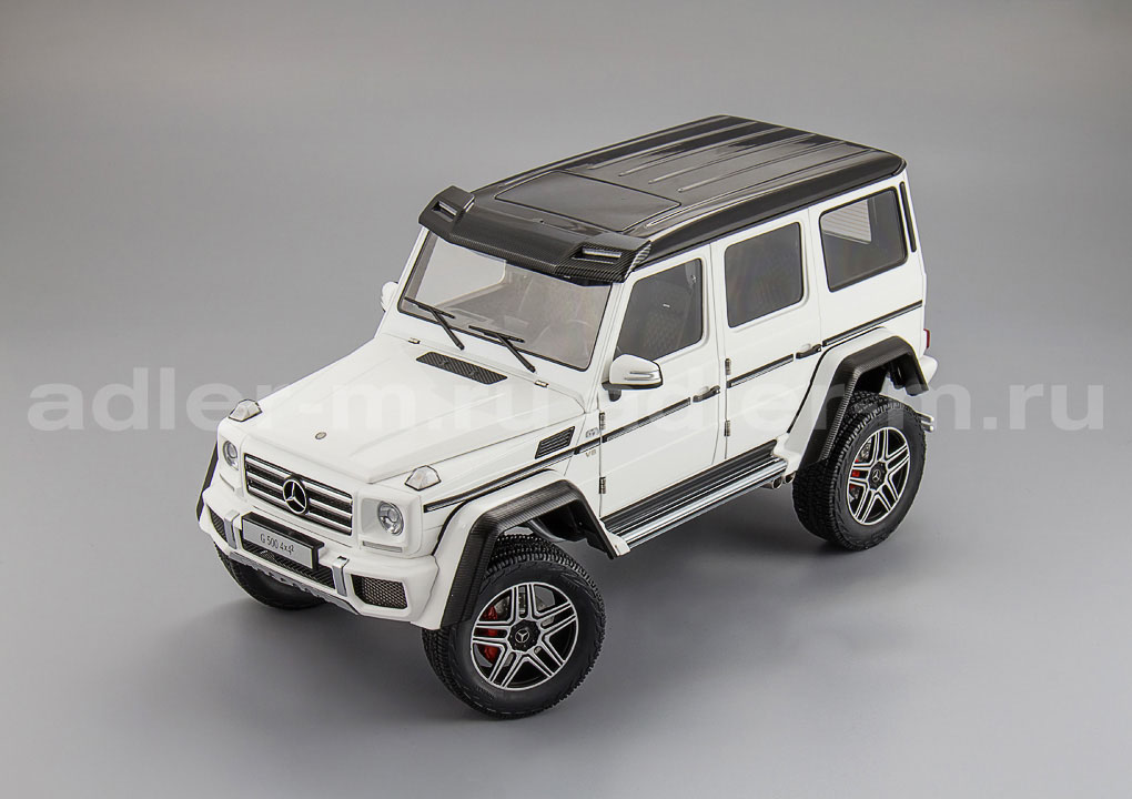 AUTOART 1:18 Mercedes-Benz G500 4X4² 2016 (white) 76316