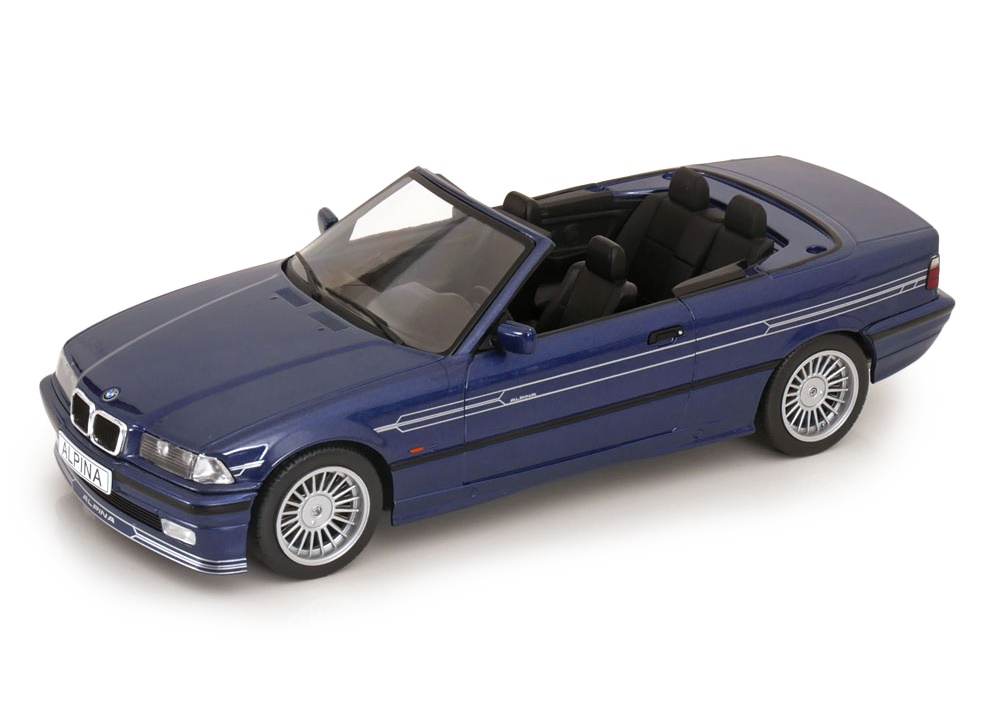 MCG 1:18 BMW Alpina B3 3.2 Кабриолет - Basis: E36 - 1996 (blue metallic) MCG18320