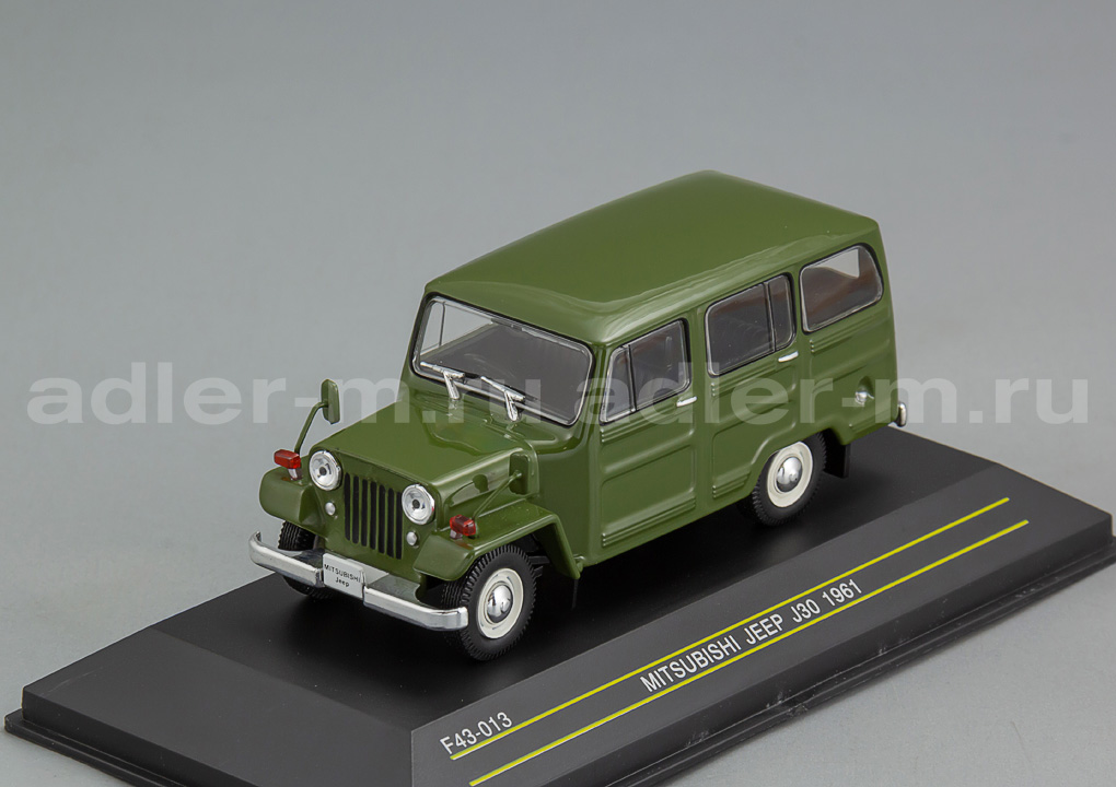 FIRST 43 1:43 Mitsubishi Jeep J30 - 1961 (green) F43-013