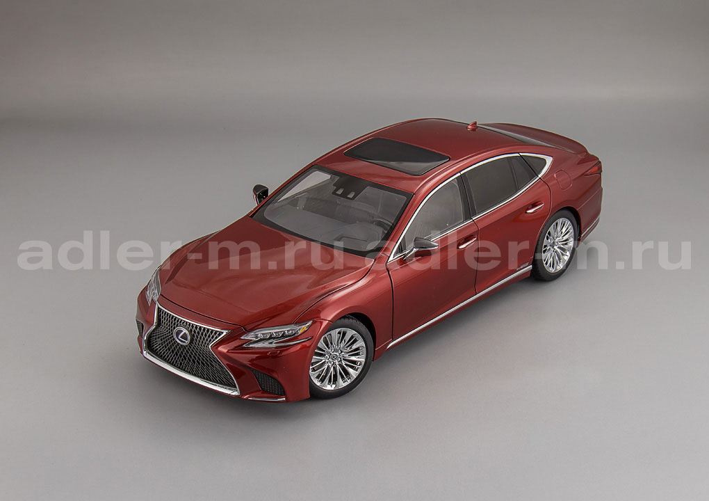 AUTOART 1:18 Lexus LS 500h (metallic red) 78869