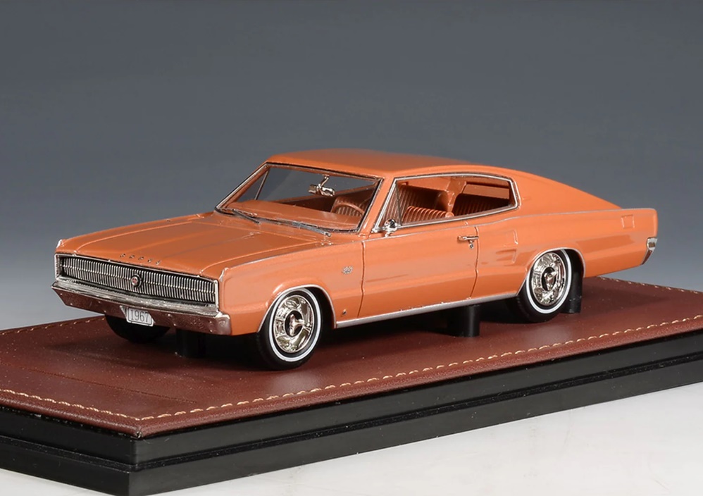 GLM + STAMP MODELS 1:43 Dodge Charger - 1967 (Turbine bronze met) GLM190902