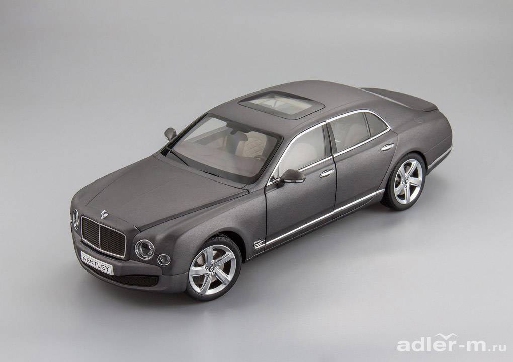 KYOSHO 1:18 Bentley Mulsanne Speed 2014 (dark grey) 08910DGS