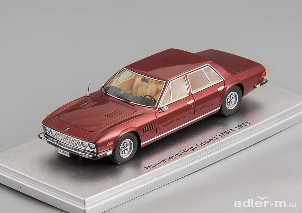 KESS SCALE MODELS 1:43 Monteverdi High Speed 375/4 1974 (redmet.) KE43036001