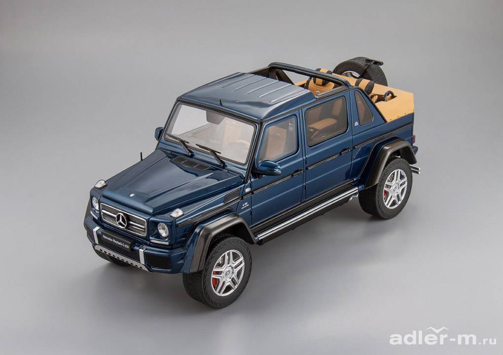 GT SPIRIT 1:18 Mercedes-Maybach G650 Landaulet - 2017 (blue) GT174