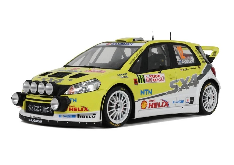 OTTO MOBILE 1:18 Suzuki SX4 WRC Rally Monte Carlo 2008 OT495