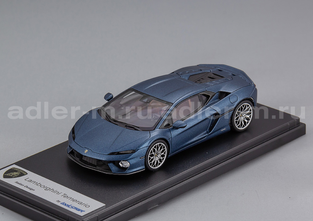 LOOKSMART 1:43 Lamborghini Temerario (matt Blu Marinus) LS555B