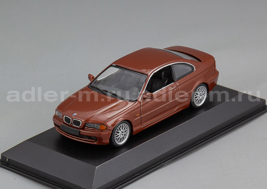 MINICHAMPS (MAXICHAMPS) 1:43 BMW 3er Coupe (E46) – 1999 (red met) 940028320