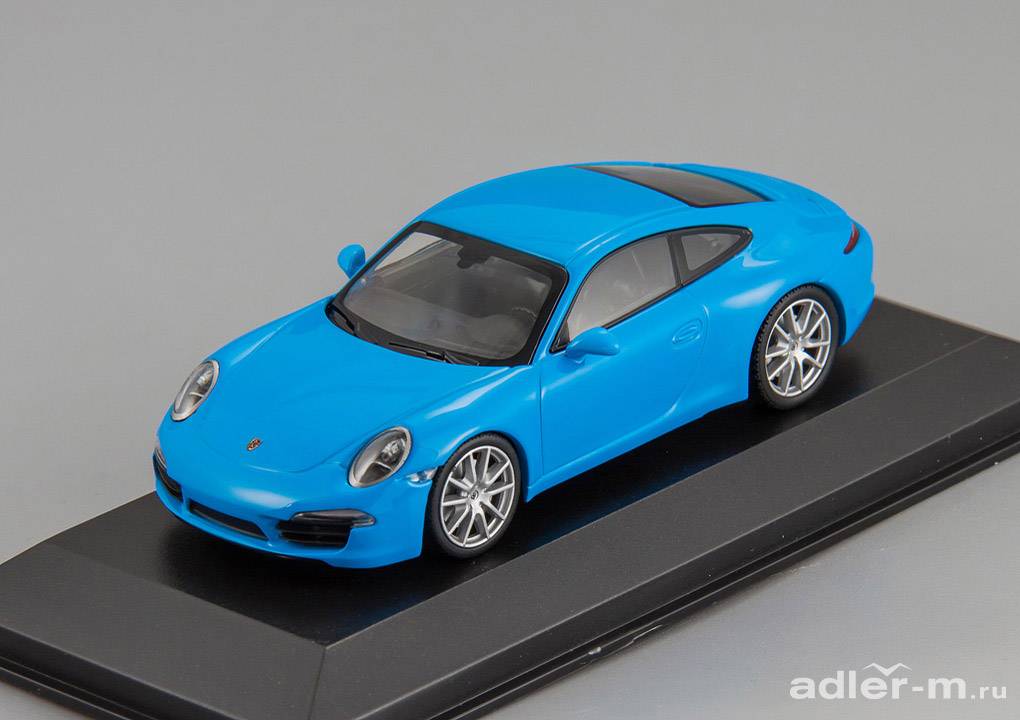MINICHAMPS (MAXICHAMPS) 1:43 Porsche 991 Carrera S 2012 (blue) 940060220