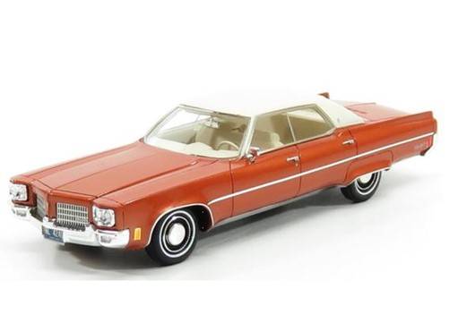 KESS SCALE MODELS 1:43 Oldsmobile 98 Sedan 4door - 1971 (brown/white) KE43054000