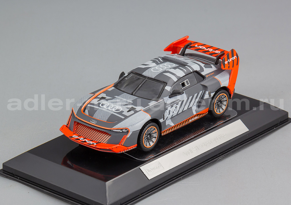 BBURAGO 1:43 Audi S1 E-TRON Quattro #0 Presentation - 2023 BU18-38311