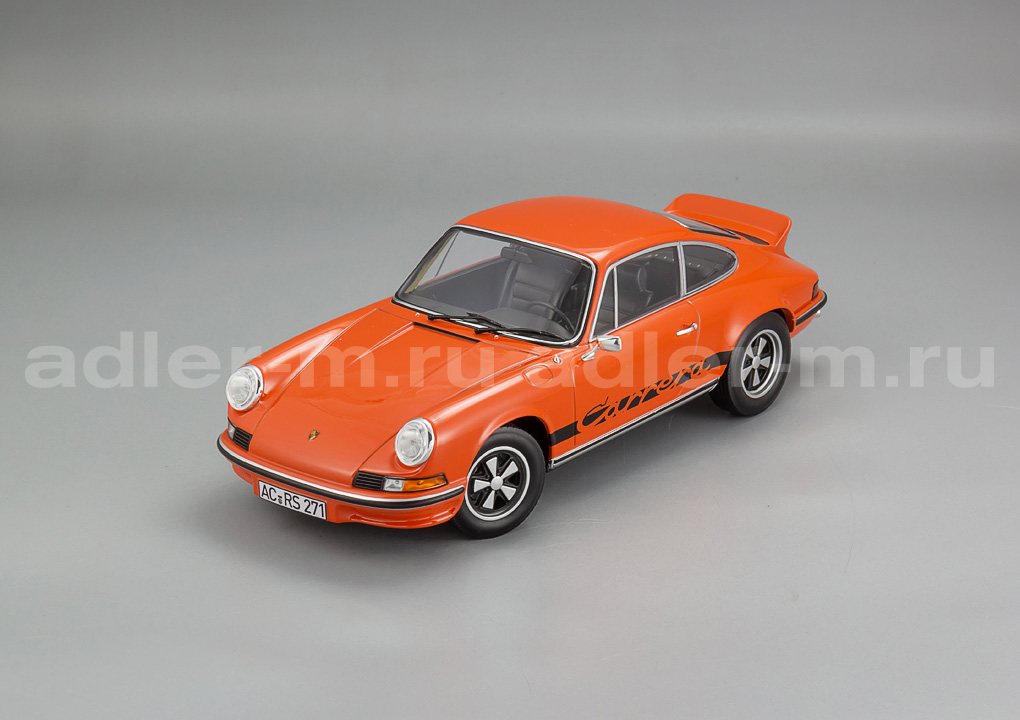 NOREV 1:18 Porsche 911 RS 2.7 Carrera - 1973 (orange with black decor) 187681