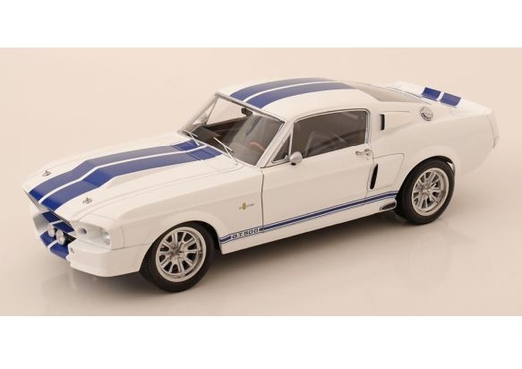 KK SCALE 1:12 Ford Mustang Shelby GT500 Eleanor - 1967 (white/blue) KKDC120172
