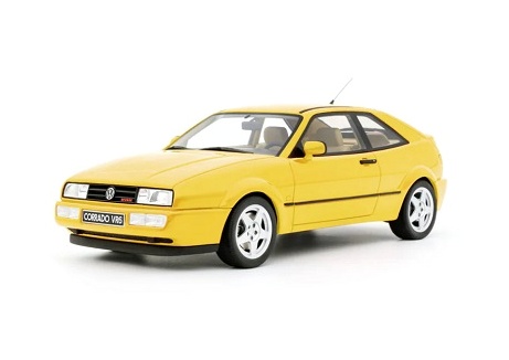 OTTO MOBILE 1:18 Volkswagen Corrado G60 - 1988 (yellow Nugget) OT1385