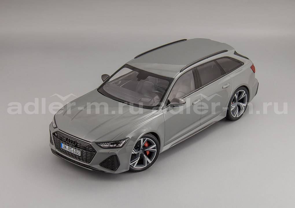MINICHAMPS 1:18 Audi RS6 Avant - 2020 (nardo grey) 5012016251