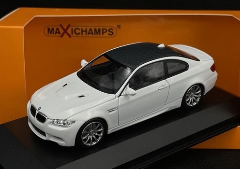 MINICHAMPS (MAXICHAMPS) 1:43 BMW M3 (E92) - 2008 (white) 940026321