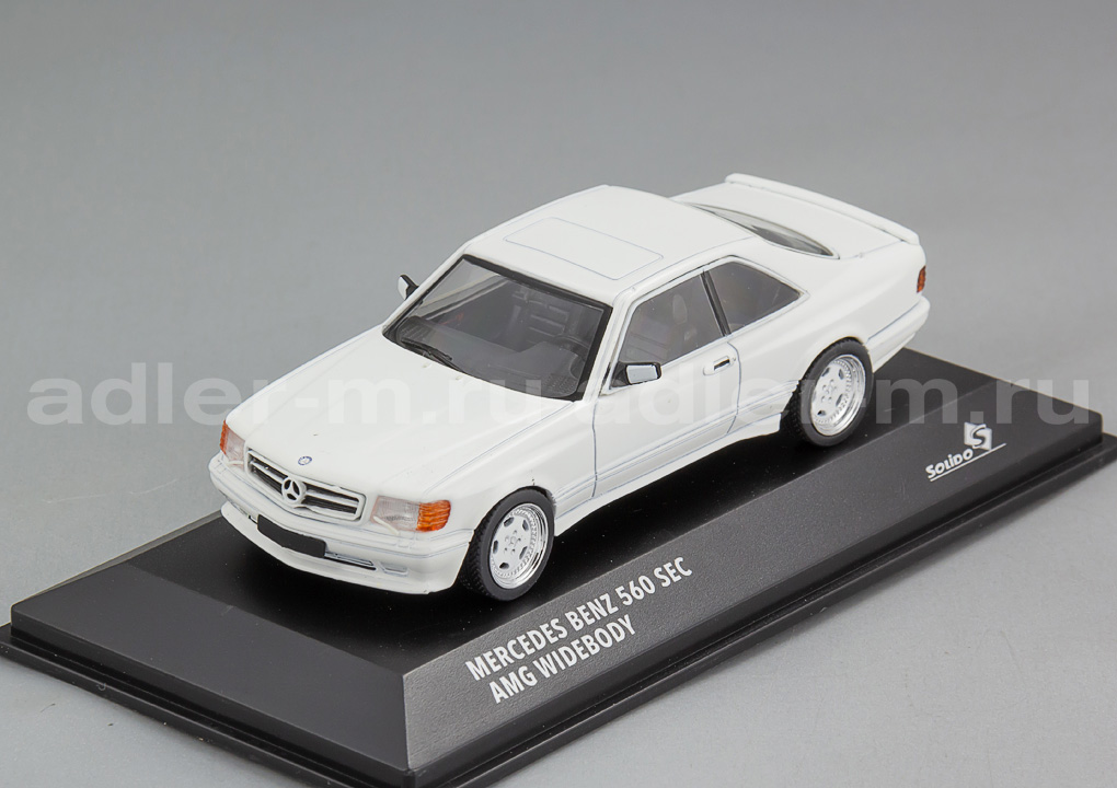 SOLIDO 1:43 Mercedes-Benz SEC 560 AMG Widebody (white) S4310904