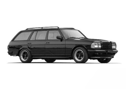 IXO 1:43 Mercedes-Benz 500 TE V8 AMG (S123) - 1979 (black) CLC695