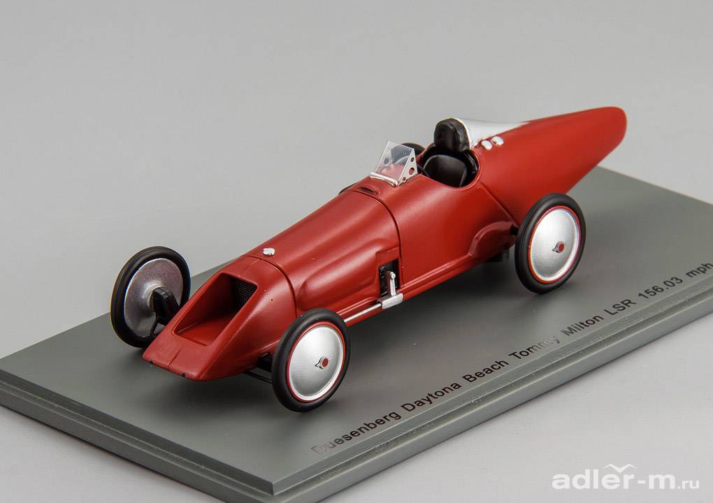 BIZARRE 1:43 Duesenberg Daytona Beach - Tommy Milton, LSR 156.03 mph - 1920 B1009
