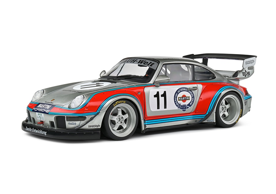 SOLIDO 1:18 Porsche RWB Bodykit "Martini" S1808502