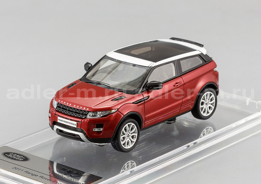 CENTURY DRAGON 1:43 Range Rover Evoque 2011 (red met) CDLR-1001C