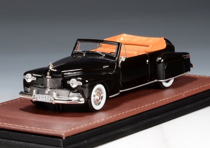 GLM + STAMP MODELS 1:43 Lincoln Continental Кабриолет (открытый) - 1942 (black) GLM100805