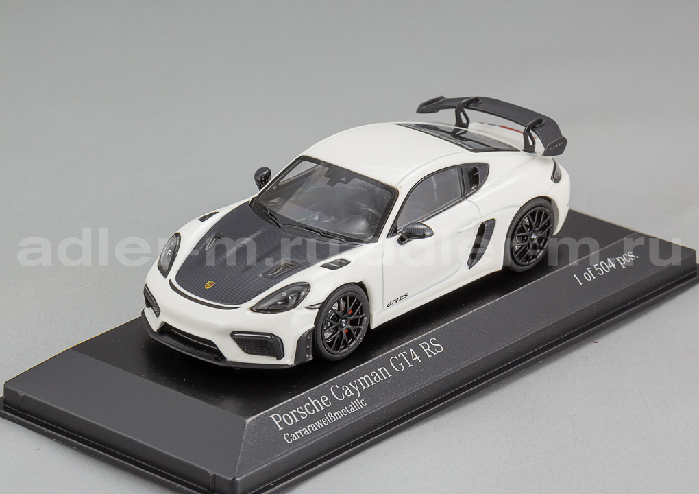 MINICHAMPS 1:43 Porsche Cayman GT4 RS - 2021 (white) 410069702