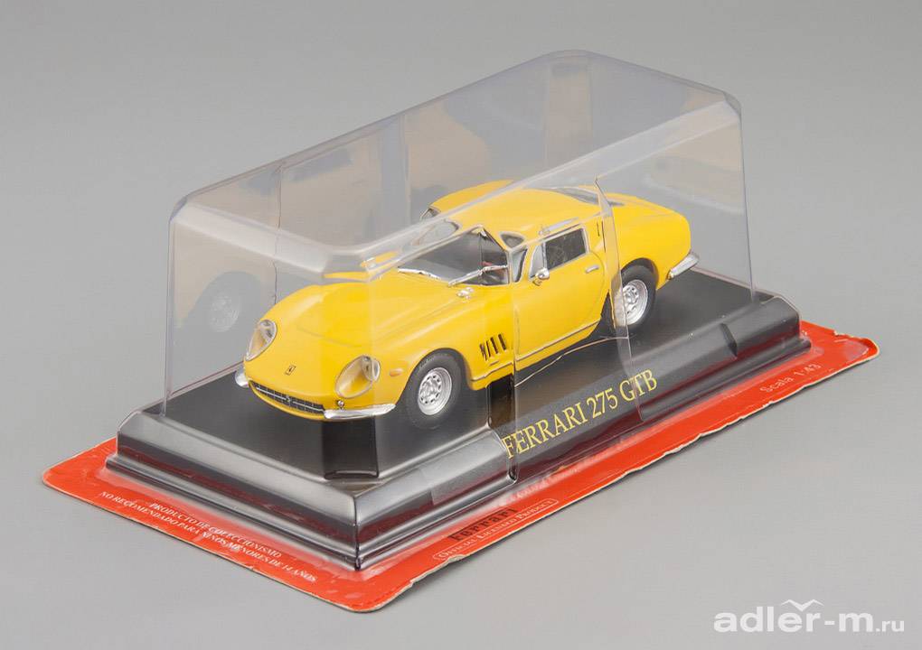 IXO (ALTAYA) 1:43 Ferrari 275 GTB 1964 (yellow) 3055