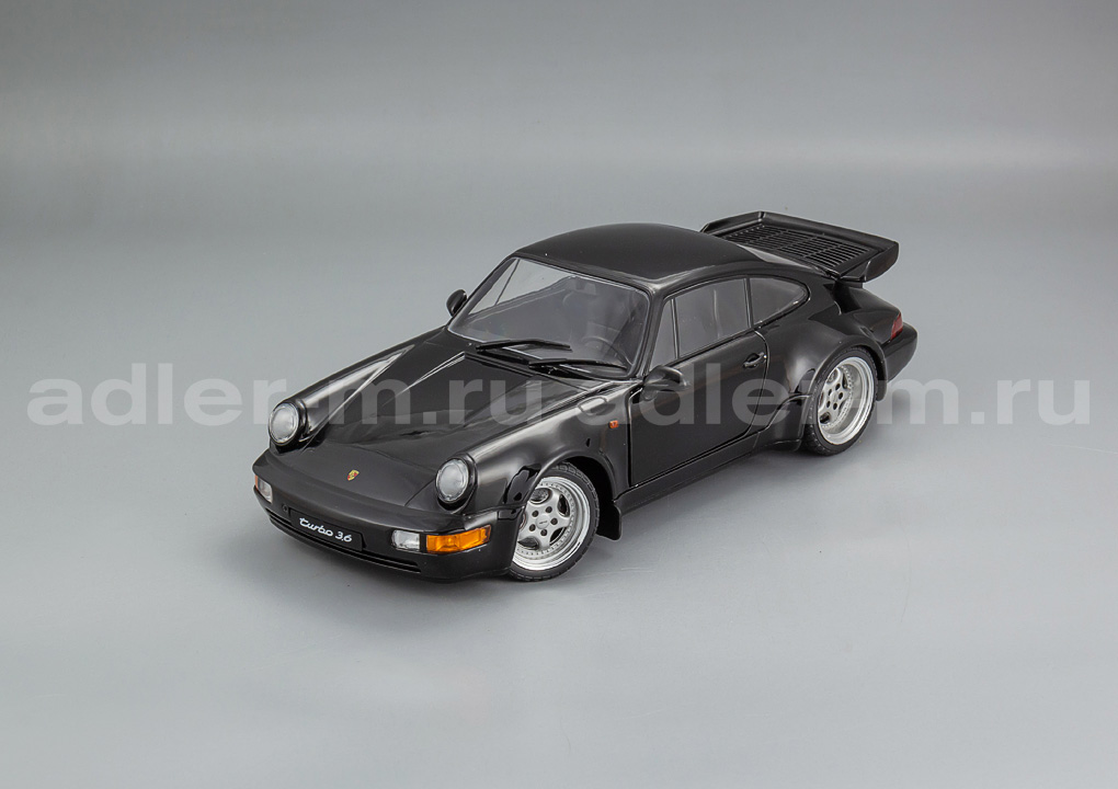 SOLIDO 1:18 Porsche 964 Turbo (black) S1803404