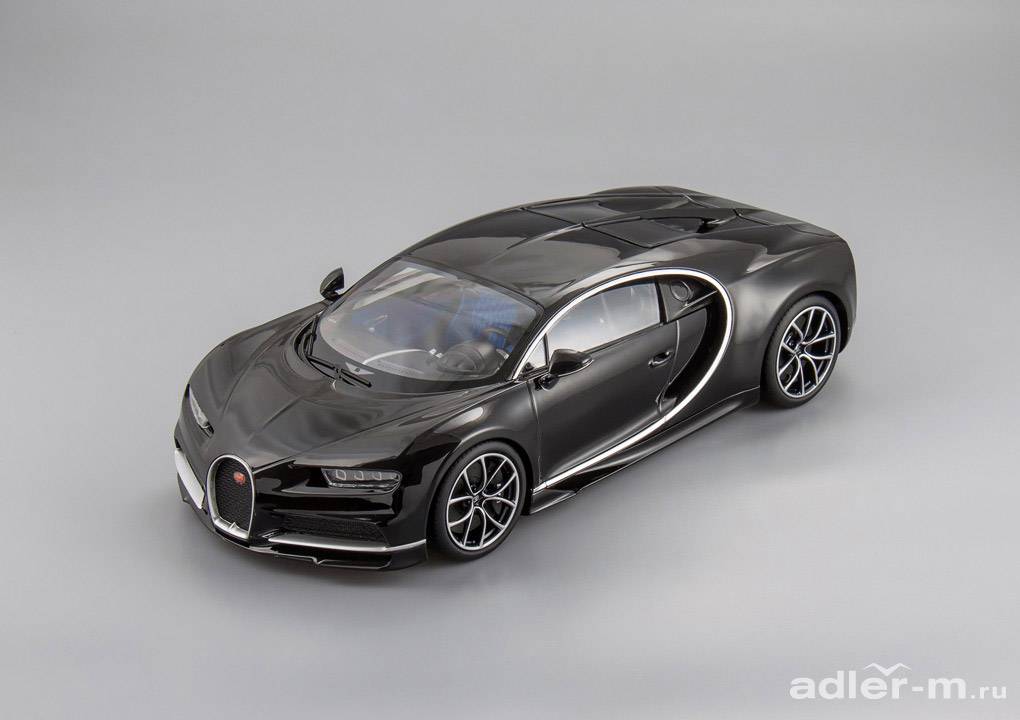 KYOSHO 1:18 Bugatti Chiron (black) C09548BK