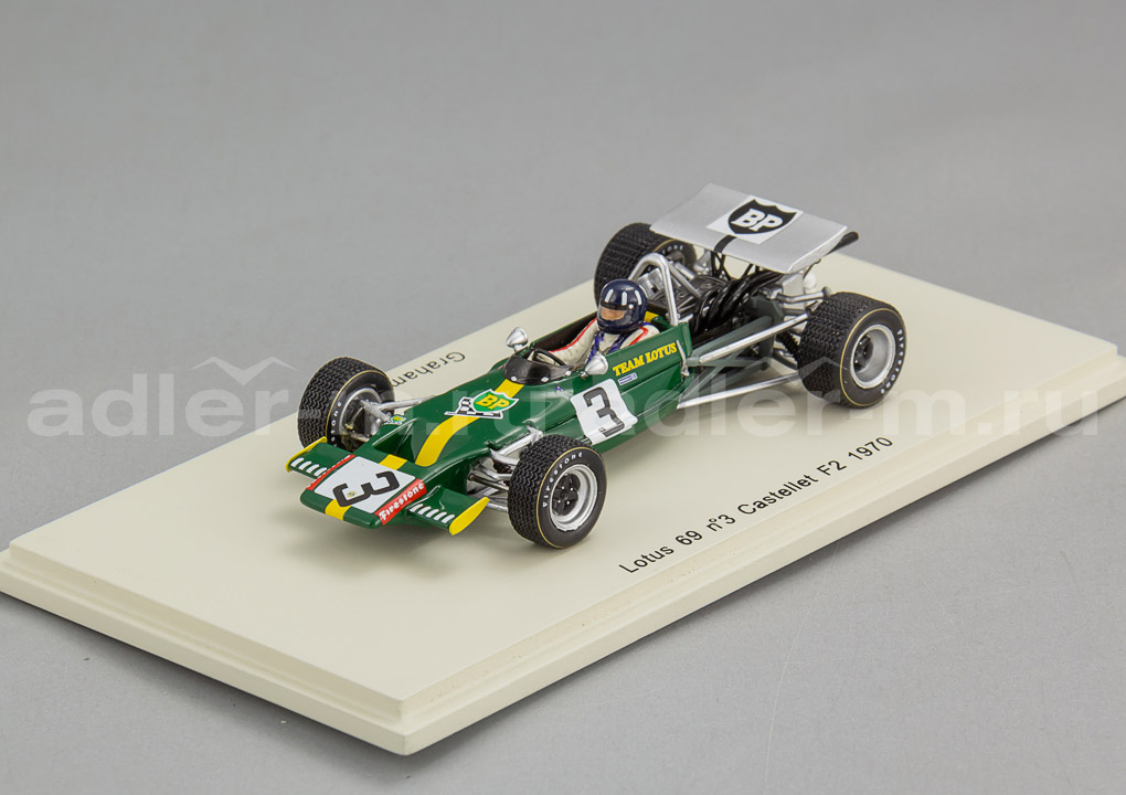 SPARK 1:43 Lotus 69 F2 #3 Castellet 1970 Graham Hill S2146