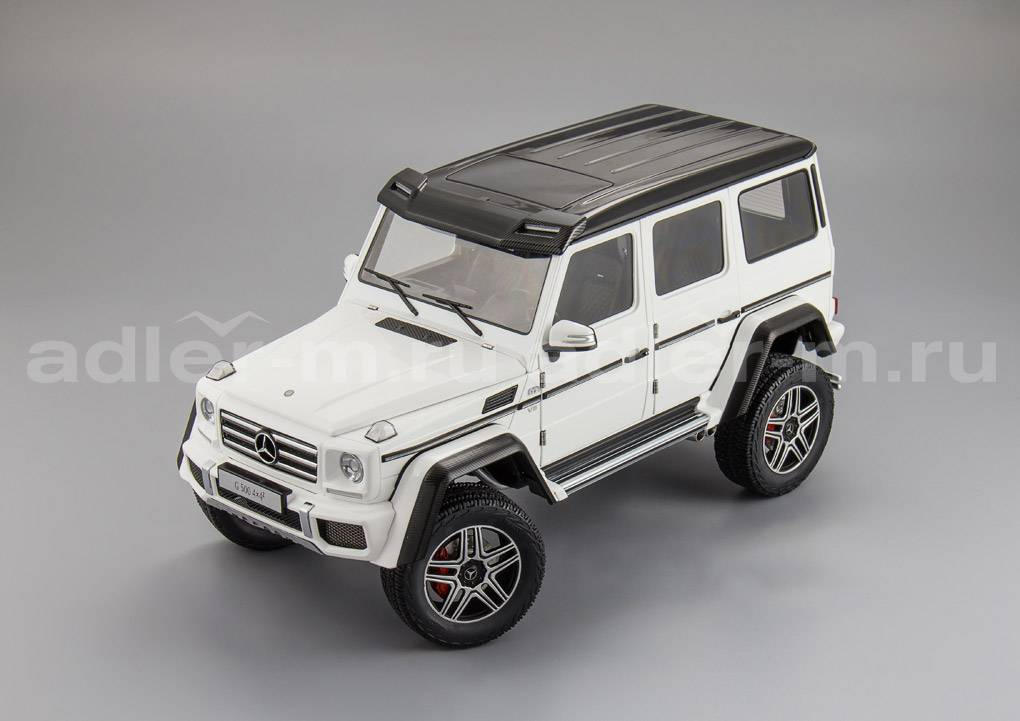 AUTOART 1:18 Mercedes-Benz G500 4X4² 2016 (white) 76316