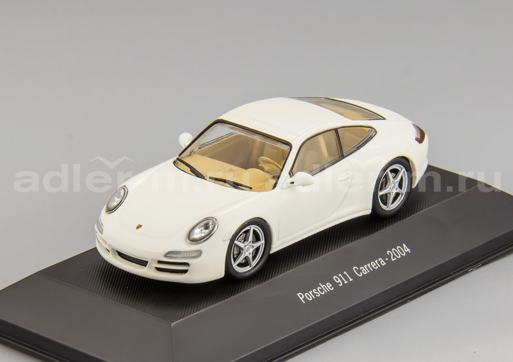 IXO (ATLAS) 1:43 Porsche 911 Carrera 2004 (white) ATLAS-4014