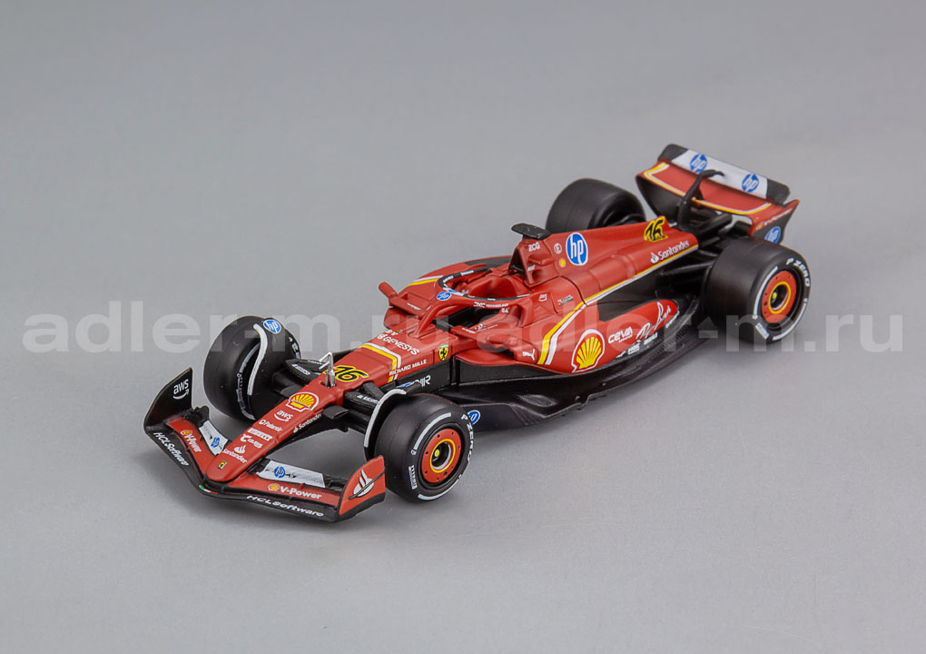 BBURAGO 1:43 Ferrari F1 SF-24 Team Scuderia Ferrari #16 Winner Italien Monza GP 2024 - C. Leclerc BU36844-L-MONZA 