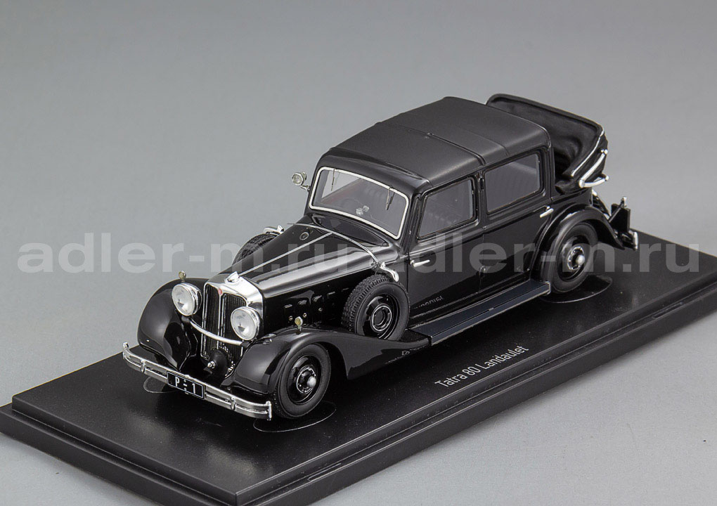 AUTOCULT 1:43 Tatra 80 Landaulet - 1935 (open) (black) ATC90264