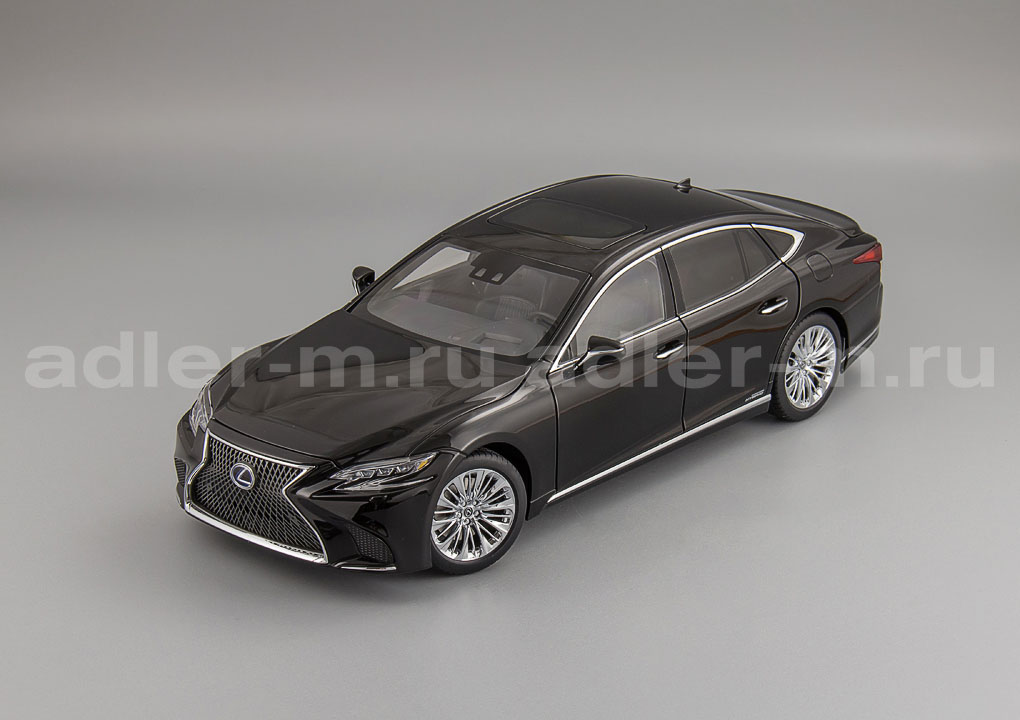 AUTOART 1:18 Lexus LS 500h - 2018 (black/black interior) 78868