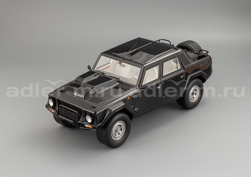 KYOSHO 1:18 Lamborghini LM002 (black) KSR18508BK