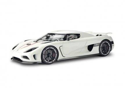 FRONTIART  1:18 Koenigsegg Agera R (pearl white) F016-29