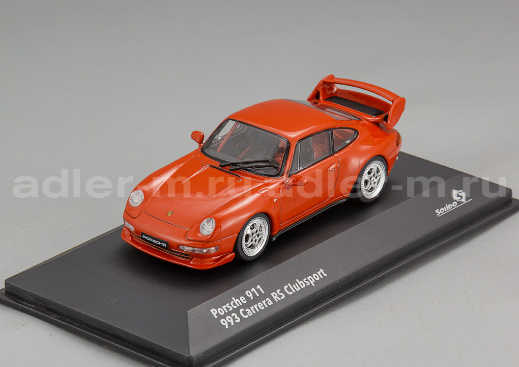 SOLIDO 1:43 Porsche 993 RS Clubsport (red) S4313802