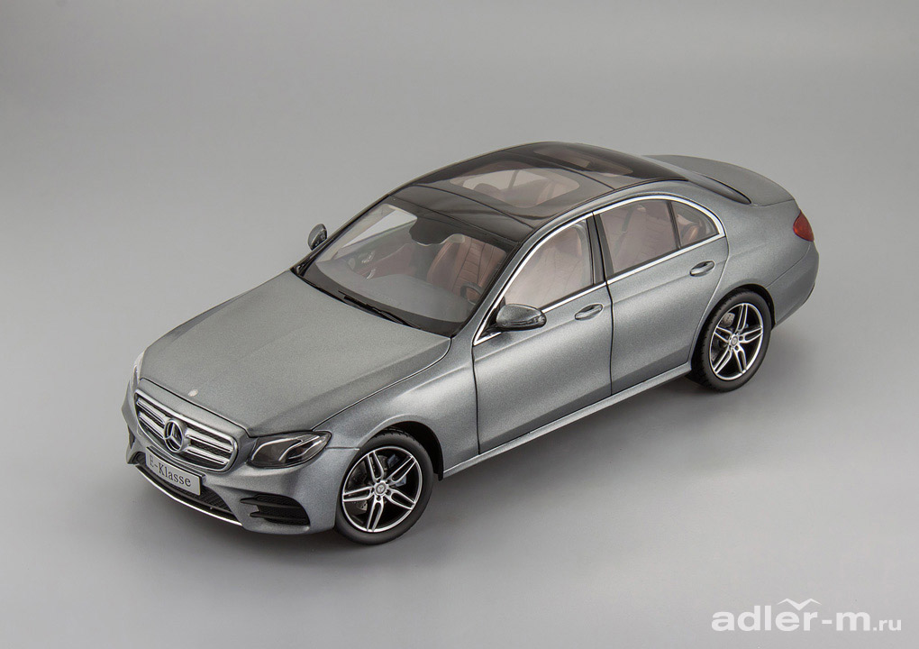 Mercedes-Benz 1:18 Mercedes-Benz E-Class W213 Limousine "AMG Line" (grey) B66960379