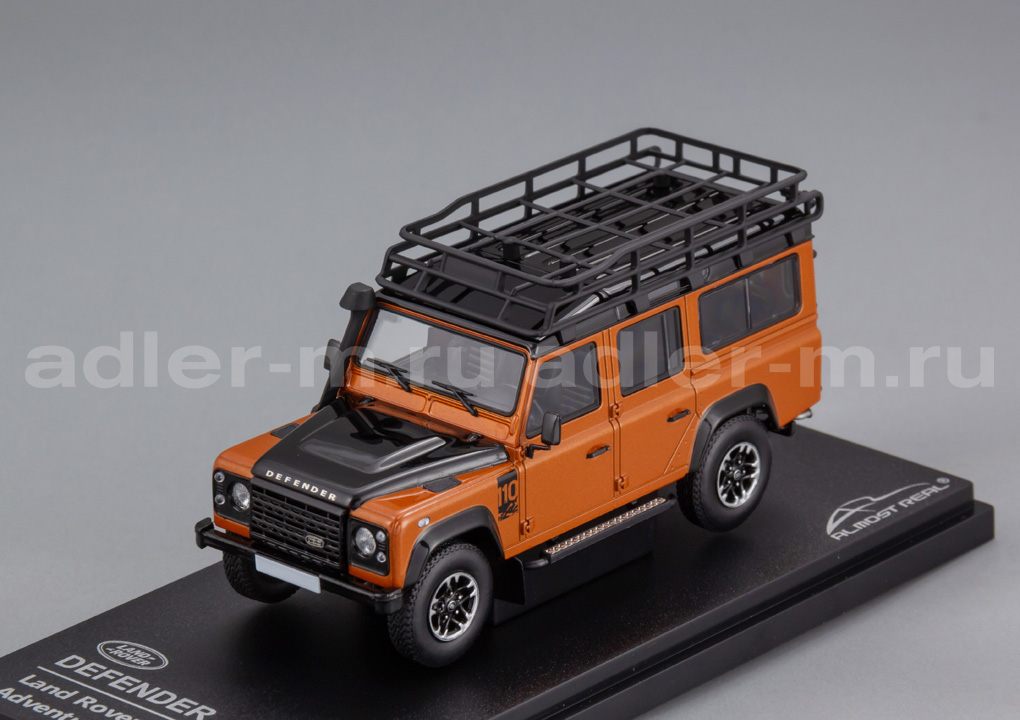 ALMOSTREAL 1:43 Land Rover Defender 110 Adventure Edition - 2015 (orange) ALM410301