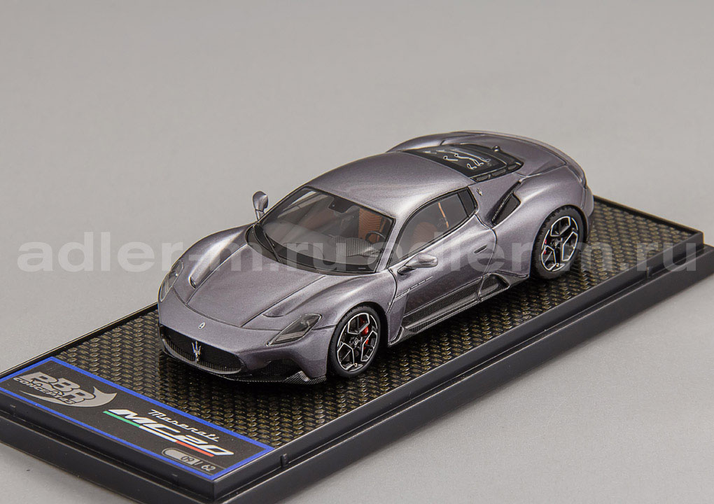 BBR MODELS 1:43 Maserati MC20 - 2020 (grey) BBRC251F1